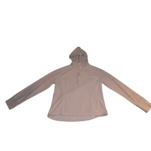 Women's Gap Fit Pink Fleece Hoodie L